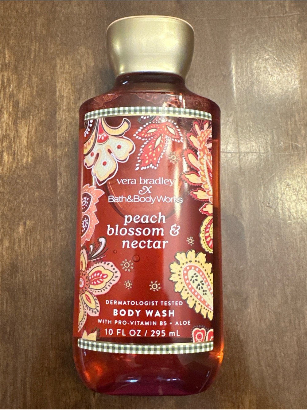 Bath & Body Works Vera Bradley Peach Blossom & Nectar Shower Gel Body Wash